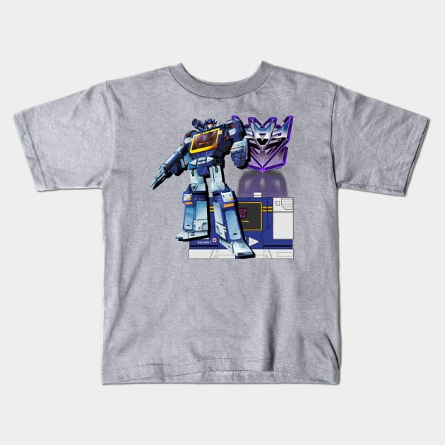 Masterpiece Soundwave Kids T-Shirt by Draconis130